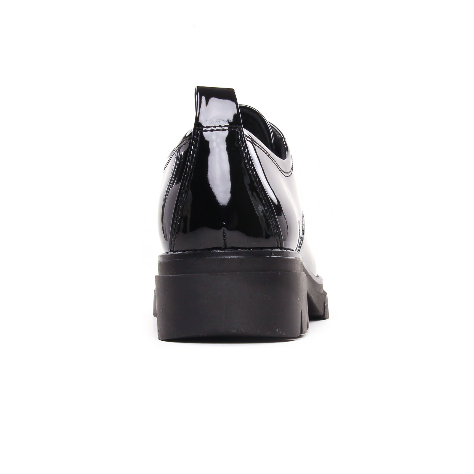 Derby Donna Tamaris 23302 - Pelle, Tacco 5 Cm, Tecnologia Anti-shokk - Scarpe Classiche Alla Moda