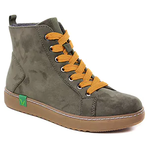baskets-fourrees vert même style de chaussures en ligne pour femmes que les  Jana