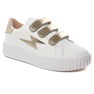 Chaussures femme hiver 2023 - baskets mode Vanessa Wu blanc