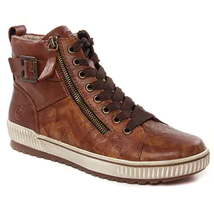 Remonte D0777-22 Cuoio : chaussures dans la même tendance femme (baskets-mode marron) et disponibles à la vente en ligne 