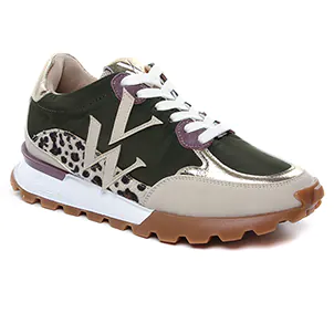 Vanessa Wu Bk2606 Kaki : chaussures dans la même tendance femme (baskets-mode multi) et disponibles à la vente en ligne 