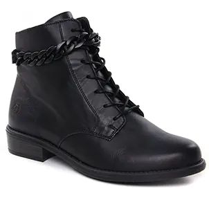 Remonte D0F74-01 Black : chaussures dans la même tendance femme (bottines-a-lacets noir) et disponibles à la vente en ligne 