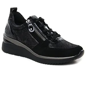 Remonte D2401-02 Black : chaussures dans la même tendance femme (baskets-mode noir) et disponibles à la vente en ligne 