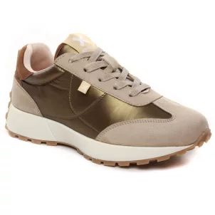 Chaussures femme hiver 2023 - baskets mode Xti beige