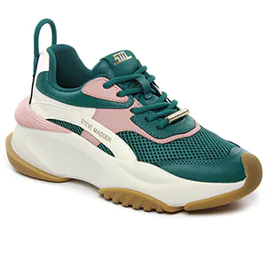 Steve Madden Belissimo Blush Multi : chaussures dans la même tendance femme (baskets-plateforme vert rose) et disponibles à la vente en ligne 