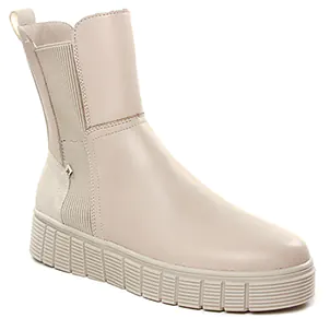 boots beige même style de chaussures en ligne pour femmes que les  Rieker