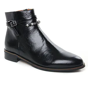 boots-jodhpur noir même style de chaussures en ligne pour femmes que les  Mamzelle
