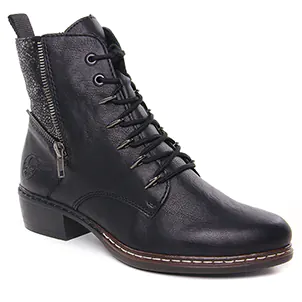 Rieker Y0800-00 Schwarz : chaussures dans la même tendance femme (boots noir) et disponibles à la vente en ligne 
