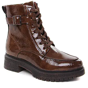 boots-talon marron même style de chaussures en ligne pour femmes que les  Rieker