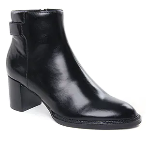 Chaussures femme hiver 2023 - boots talon fugitive noir