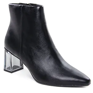 Chaussures femme hiver 2023 - boots talon tamaris noir
