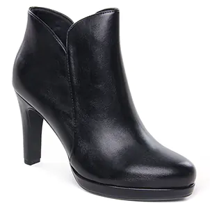Chaussures femme hiver 2023 - low boots tamaris noir
