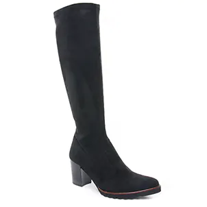 Chaussures femme hiver 2023 - bottes talon Dorking noir