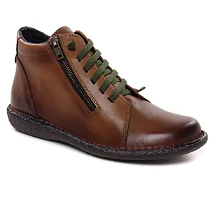 Bran's 13580 Brown : chaussures dans la même tendance femme (bottines-a-lacets marron) et disponibles à la vente en ligne 
