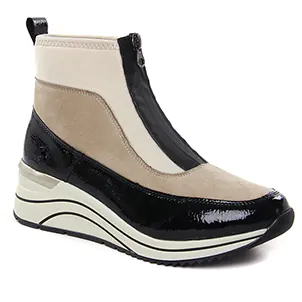 bottines-compensees blanc multi même style de chaussures en ligne pour femmes que les  Remonte