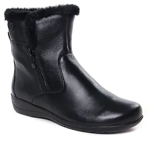 bottines-fourrees noir même style de chaussures en ligne pour femmes que les  Caprice