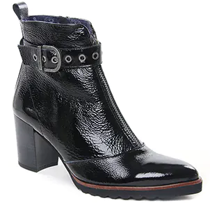 Chaussures femme hiver 2023 - bottines talon Dorking noir