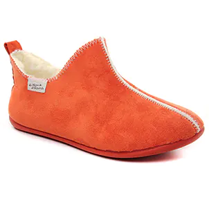 chaussons orange même style de chaussures en ligne pour femmes que les  Soir Et Matin