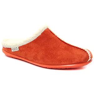 chaussons orange même style de chaussures en ligne pour femmes que les  American Vintage