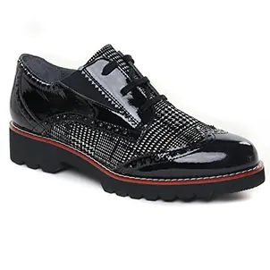 derbys noir même style de chaussures en ligne pour femmes que les  Fugitive