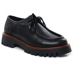 Chaussures femme hiver 2023 - derbys Scarlatine noir