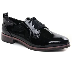 derbys noir même style de chaussures en ligne pour femmes que les  Tamaris