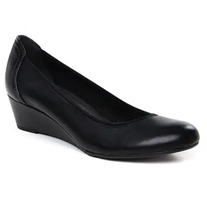 escarpins-talons-compenses noir: même style de chaussures en ligne pour femmes que les Tamaris