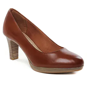 escarpins marron même style de chaussures en ligne pour femmes que les  Tamaris