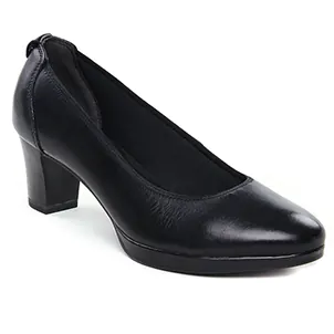 escarpins-trotteur noir même style de chaussures en ligne pour femmes que les  Tamaris