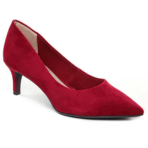 escarpins rouge: même style de chaussures en ligne pour femmes que les Tamaris