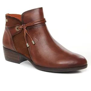 Chaussures femme hiver 2023 - low boots Pikolinos marron
