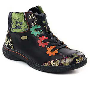 low-boots noir: même style de chaussures en ligne pour femmes que les Pikolinos