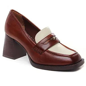 mocassins-trotteurs marron: même style de chaussures en ligne pour femmes que les Refresh