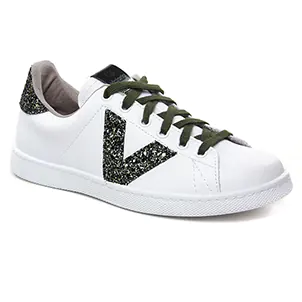 Victoria 1125244 Musco : chaussures dans la même tendance femme (tennis blanc kaki) et disponibles à la vente en ligne 