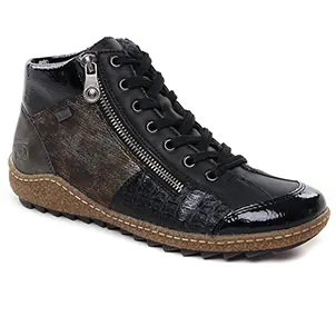 Rieker L7541-00 Black : chaussures dans la même tendance femme (tennis noir) et disponibles à la vente en ligne 