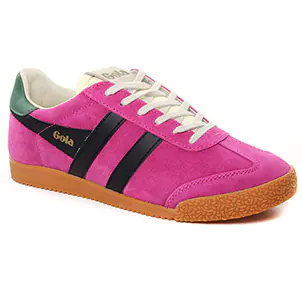 Gola Elan Fuschia Black : chaussures dans la même tendance femme (tennis rose) et disponibles à la vente en ligne 