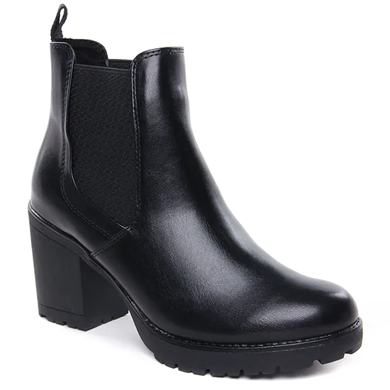 Bottines Et Boots Marco Tozzi 25414 Black, vue principale de la chaussure femme