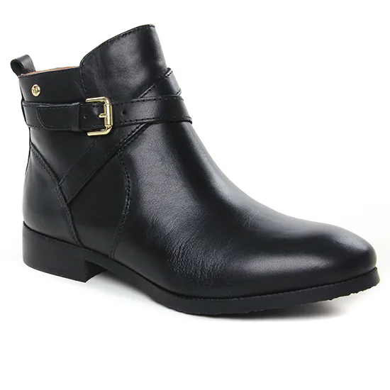 Bottines Et Boots Pikolinos W4D-8614 Black, vue principale de la chaussure femme