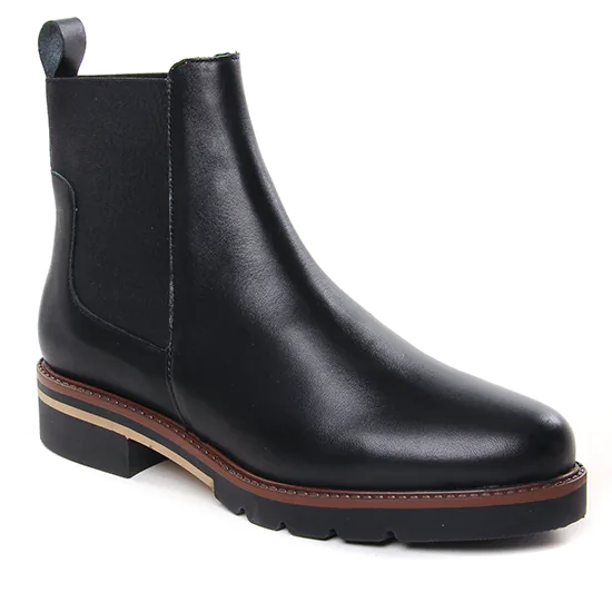 Bottines Et Boots Scarlatine Co99504 A Noir, vue principale de la chaussure femme
