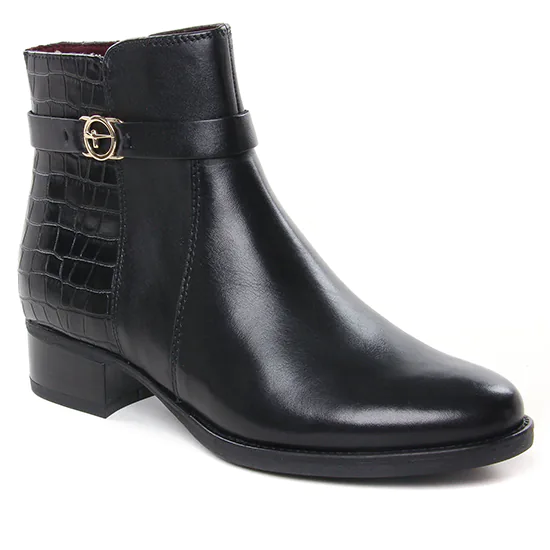 Bottines Et Boots Tamaris 25047 Black, vue principale de la chaussure femme