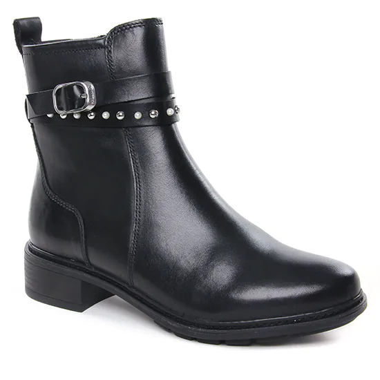 Bottines Et Boots Tamaris 25052 Black, vue principale de la chaussure femme
