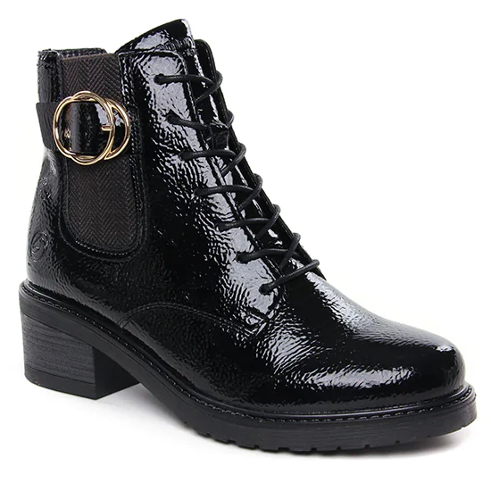 Bottines Et Boots Remonte D1A72-01 Black, vue principale de la chaussure femme