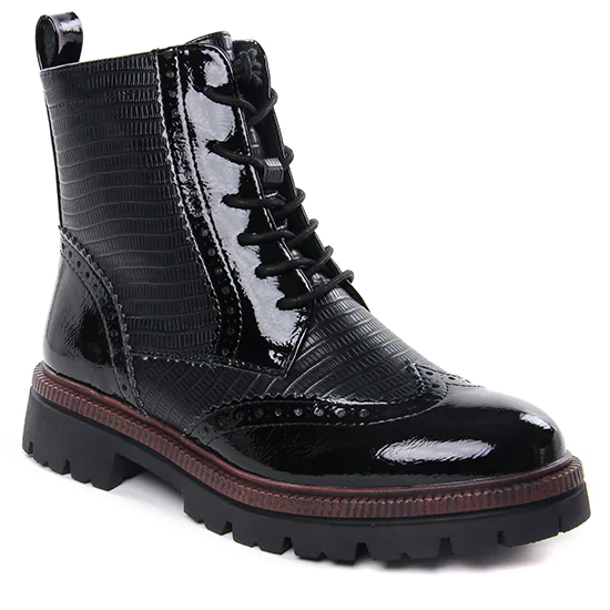 Bottines Et Boots Marco Tozzi 25251 Black Str Comb, vue principale de la chaussure femme