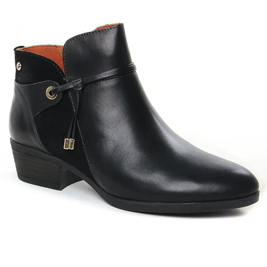 Bottines Et Boots Pikolinos W1U-8505 Black, vue principale de la chaussure femme