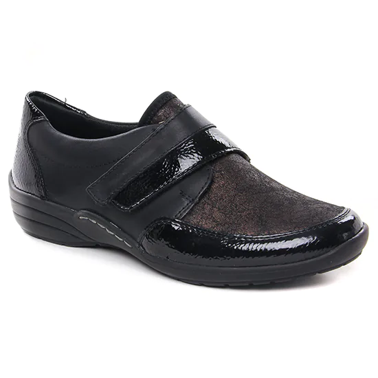 Mocassins Remonte R7600-03 Black, vue principale de la chaussure femme