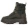 baskets compensees vert kaki mode femme automne hiver vue 3