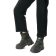 baskets compensees vert kaki mode femme automne hiver vue 8