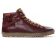 baskets mode bordeaux mode femme automne hiver vue 2