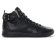 baskets mode noir mode femme automne hiver vue 2