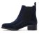 boots élastiquées bleu mode femme automne hiver vue 3